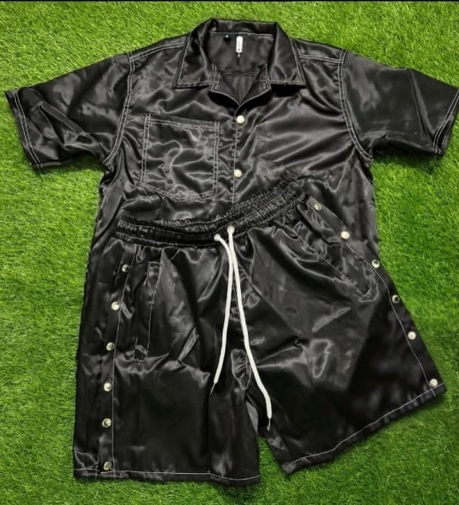 Polyester Satin Jacket & Short