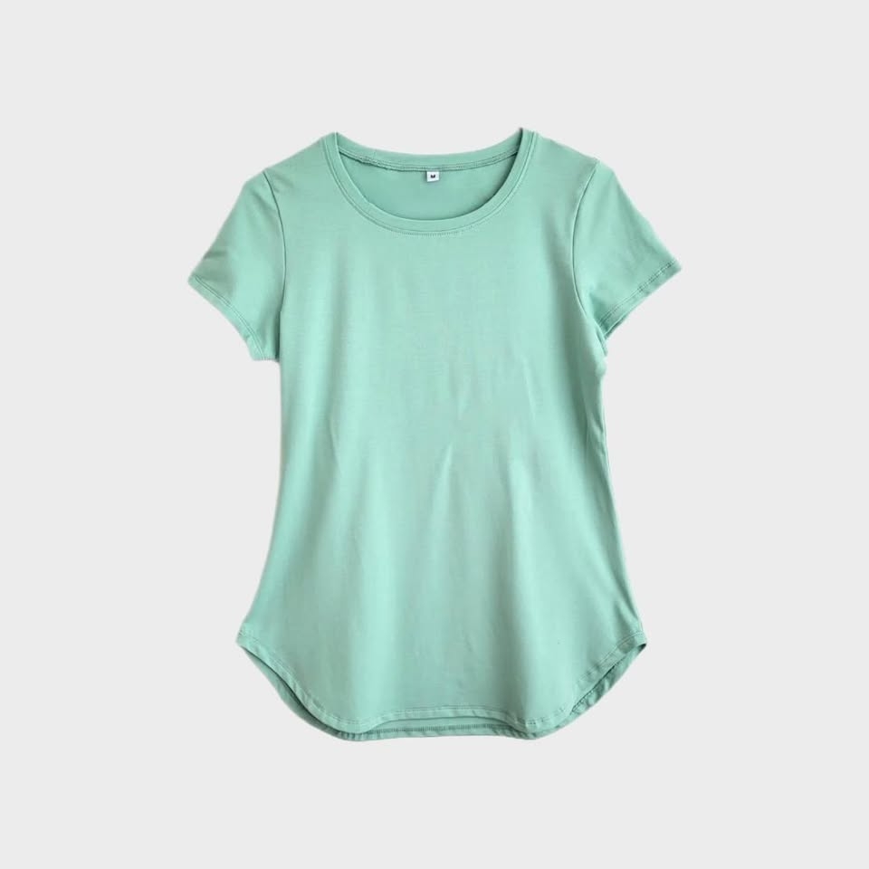 Scoop Hem T Shirt
