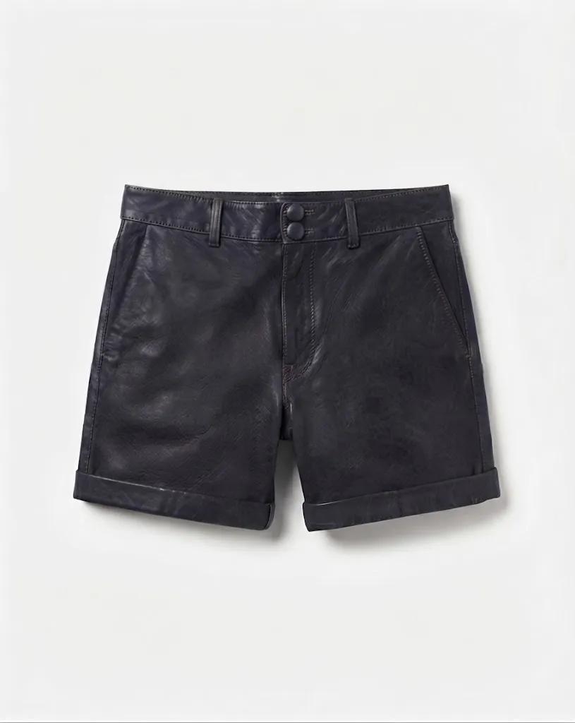 Leather short