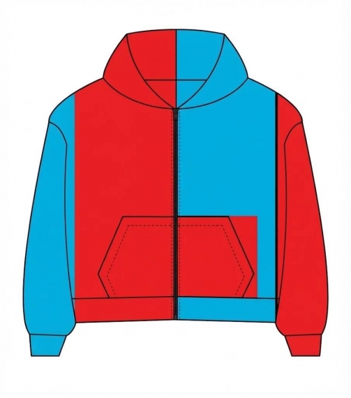 Double Colour Hoodie 