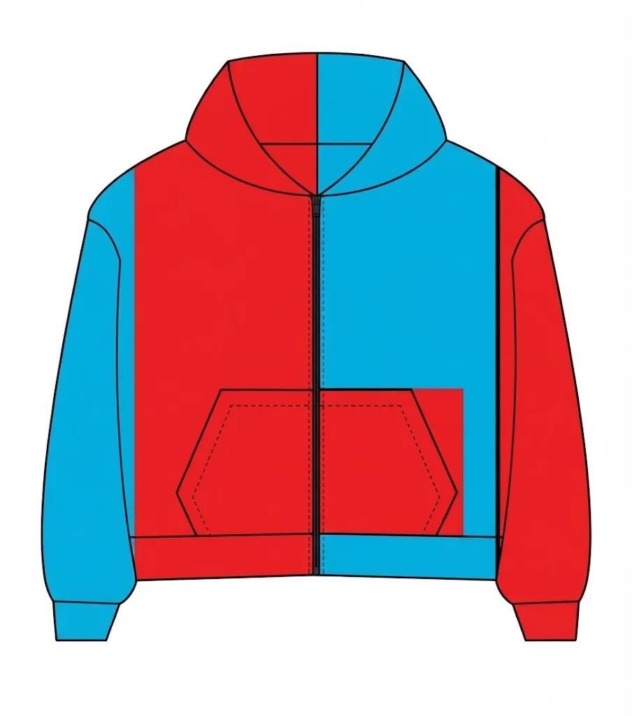 Double Colour Hoodie 
