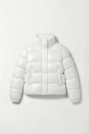 Glossy Puffer Jacket